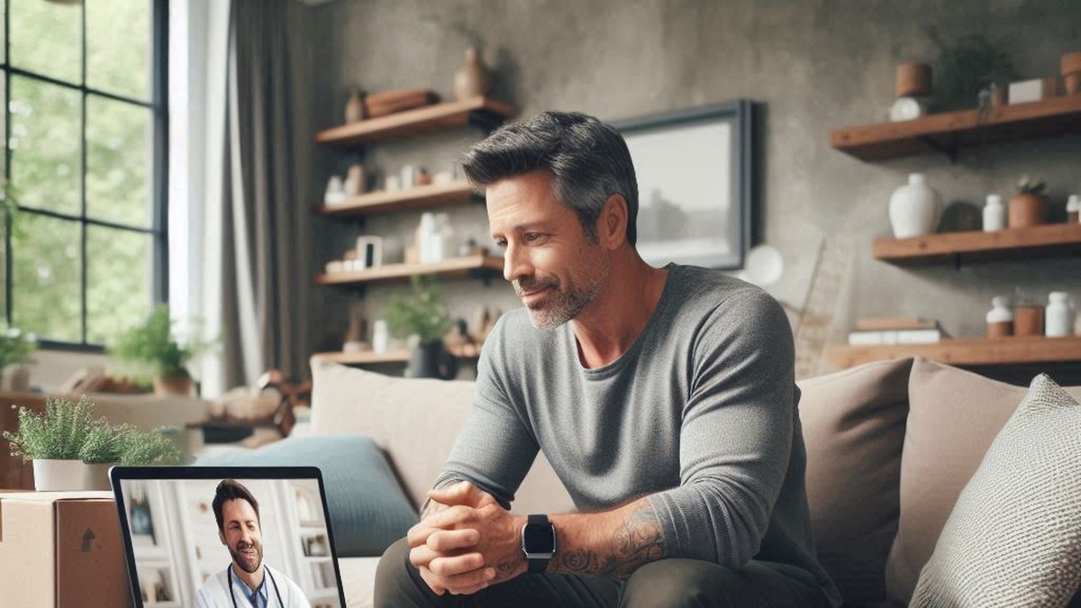 Telehealth consultation for GLP-1 prescription